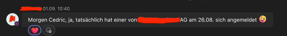 Chat aus der Zusammenarbeit